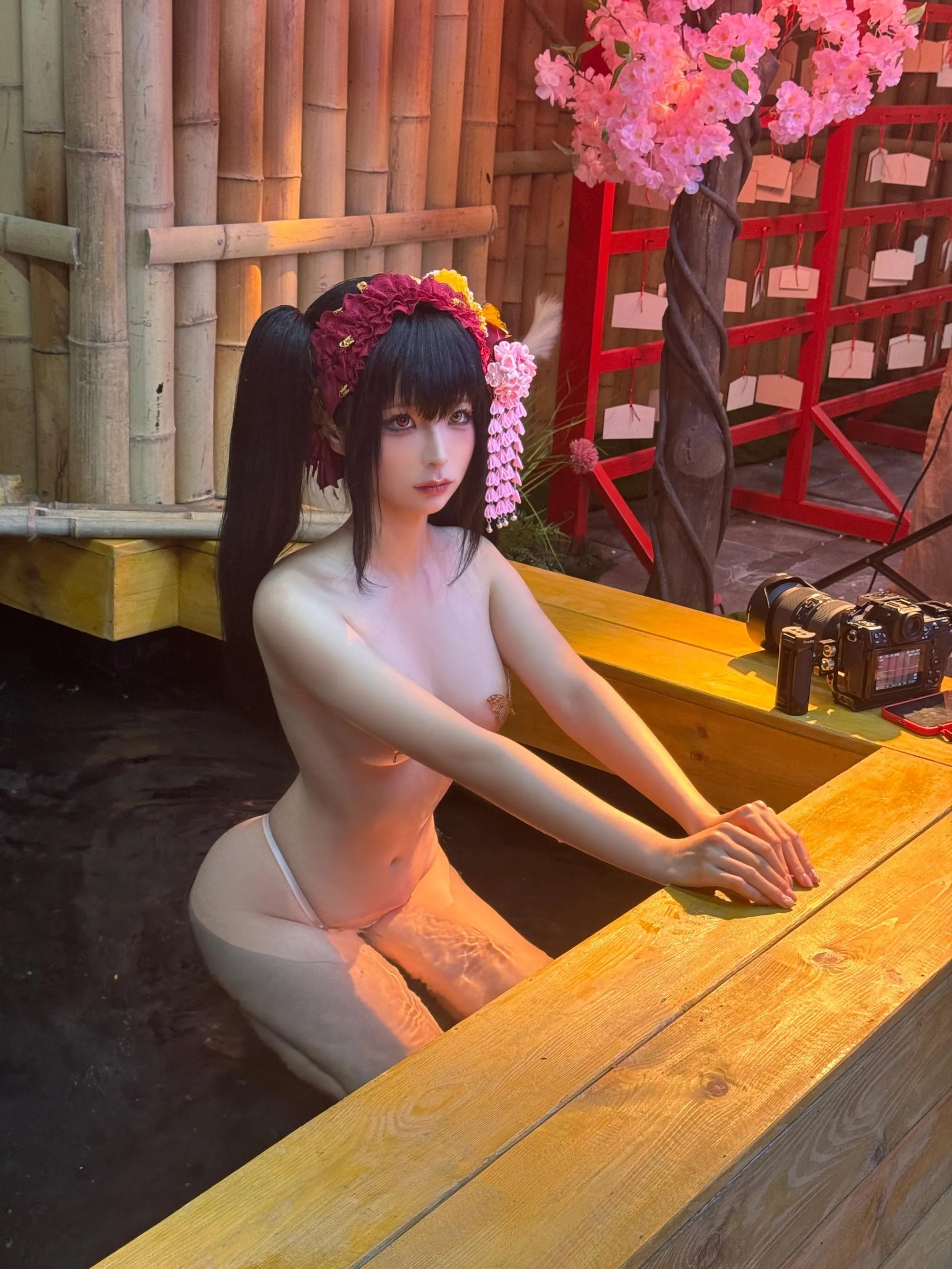 蠢沫沫 – NO.304 狂三和服cos-狂三 花絮 [114P]插图
